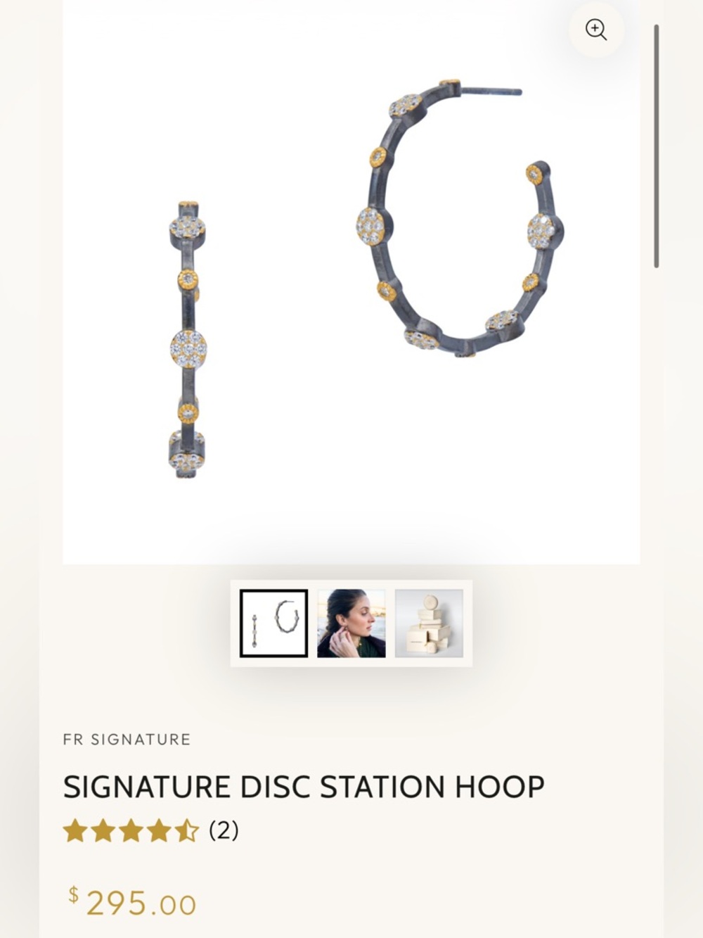 *NEW*Freida Rothman* SIGNATURE DISC STATION HOOP - Picture 5 of 5
